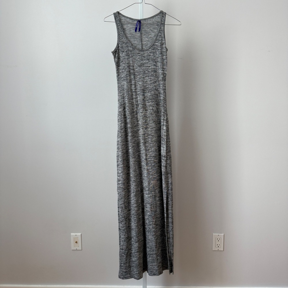 Seraphine sz 2 Maternity Maxi Dress Grey Heathered Casual Vacation Resort